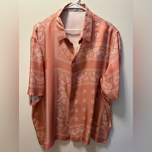 Dior Mens short sleeved shirt with bandana motif